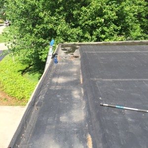 commercial roof gutter drain clean2 e1456331634816