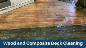 Clarkston Michigan Deck Cleaning