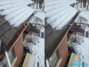 Gutter Cleaning by Lake State Cleaning Troy Michigan Winter Gutter Cleaning