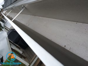Cleaning Gutter in Troy MI Lake State Cleaning