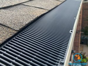 Raindrop Gutter Guard Installation in Wixom MI Lake State Cleaning 1