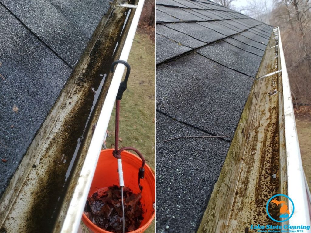 Gutter Cleaning in Howell, MI by Lake State Cleaning - Pressure Washing